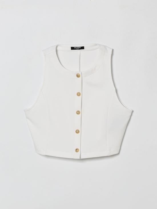 26SS [키즈] 발망 베스트 BY5A02J0371 100 White