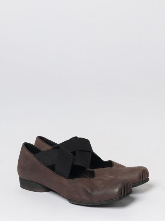 26SS 우마 왕 플랫 슈즈 US9003 UW069 Brown - UMA WANG