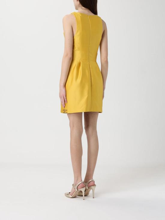 26SS 엘리자베타프랜치 롱 원피스 AB87561E2 EV4 Yellow - ELISABETTA FRANCHI