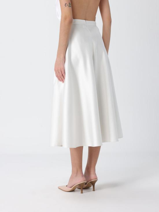 26SS 엘리자베타프랜치 미디 스커트 GO15661E2 360 White - ELISABETTA FRANCHI