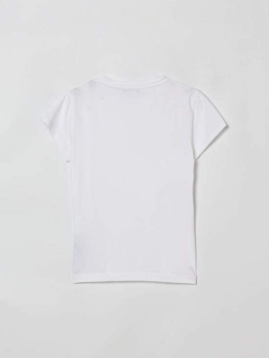 26SS [키즈] 발망 티셔츠 BY8A41Z3277 100OR White - BALMAIN