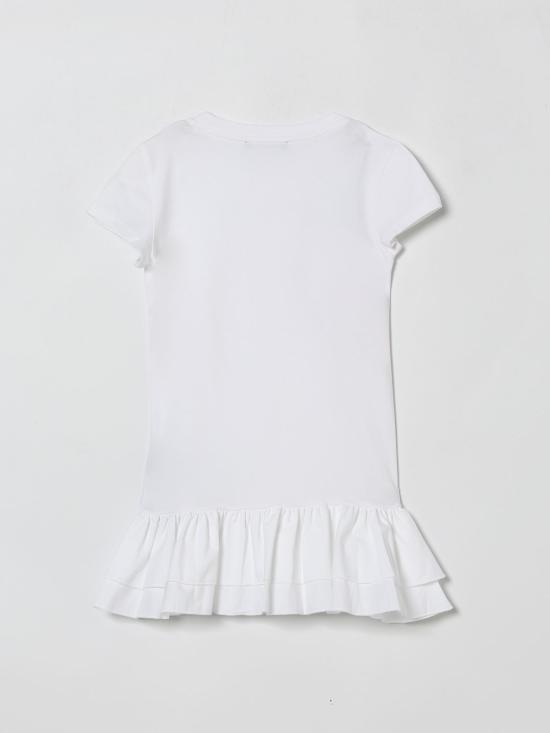 26SS [키즈] 발망 원피스 BY1A41Z3277 100NE White - BALMAIN