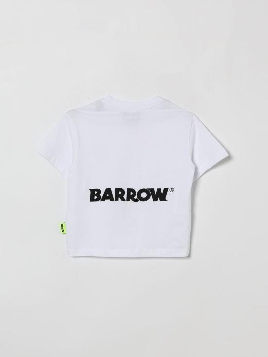 26SS [키즈] 바로우 티셔츠 S6BKJUTH006 002 White - BARROW