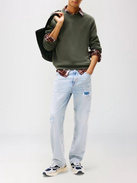 26SS 토미진 스웨터 DM0DM21787 C1G Navy - TOMMY JEANS