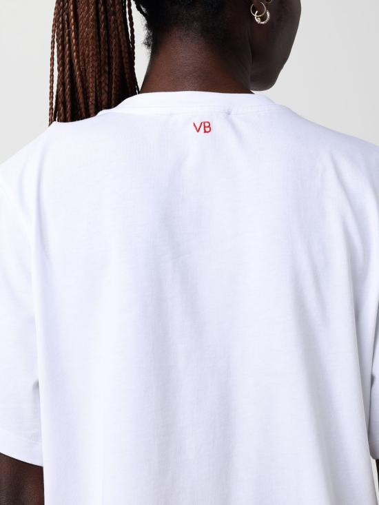 26SS 빅토리아 베컴 반팔 티셔츠 1126JTS007232A 6 White - VICTORIA BECKHAM