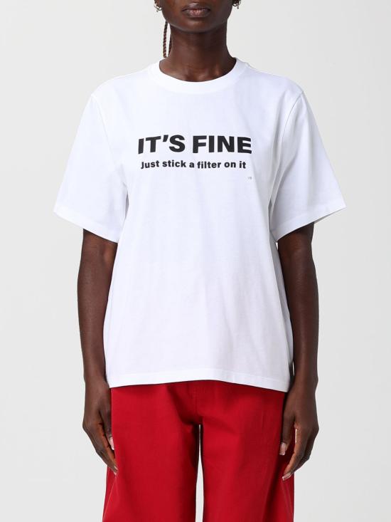 26SS 빅토리아 베컴 반팔 티셔츠 1126JTS007232A 6 White