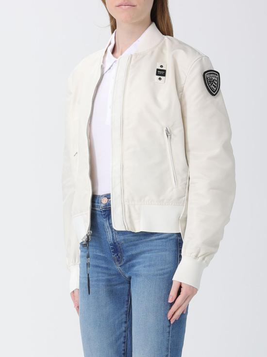 26SS 블라우어 자켓 26SBLDC01218 102 White - BLAUER