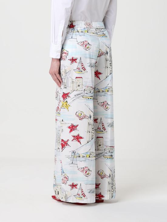 26SS 안토니오 마라스 팔라초 팬츠 MPNL378 BI7AZ White - ANTONIO MARRAS