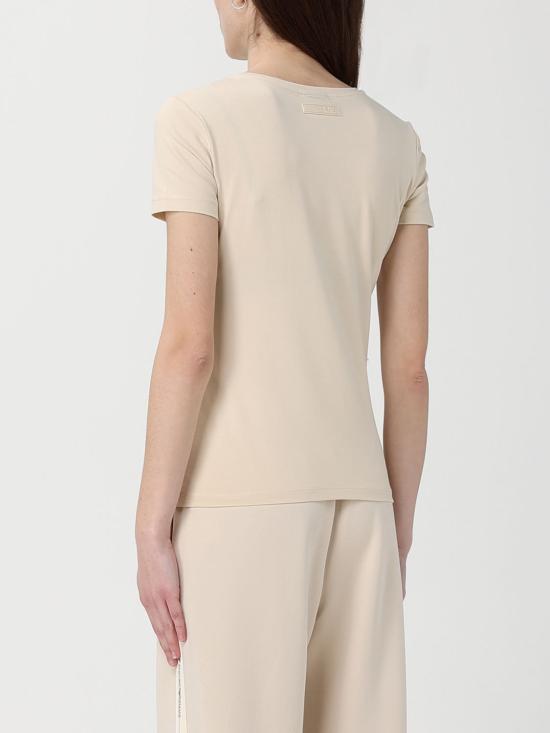 26SS 엠포리오 아르마니 반팔 티셔츠 7W000993AF18401 U1088 Beige - EMPORIO ARMANI