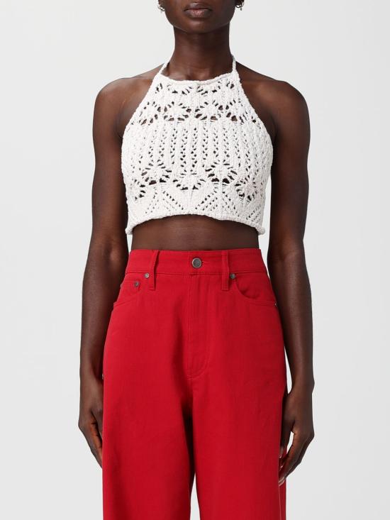 26SS 알라누이 민소매 티셔츠 LWHT010R26KNI001 OFOF Cream