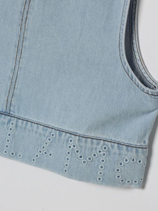 26SS [키즈] 스텔라 맥카트니 티셔츠 TY5A52Z0746 600 Blue - STELLA MCCARTNEY