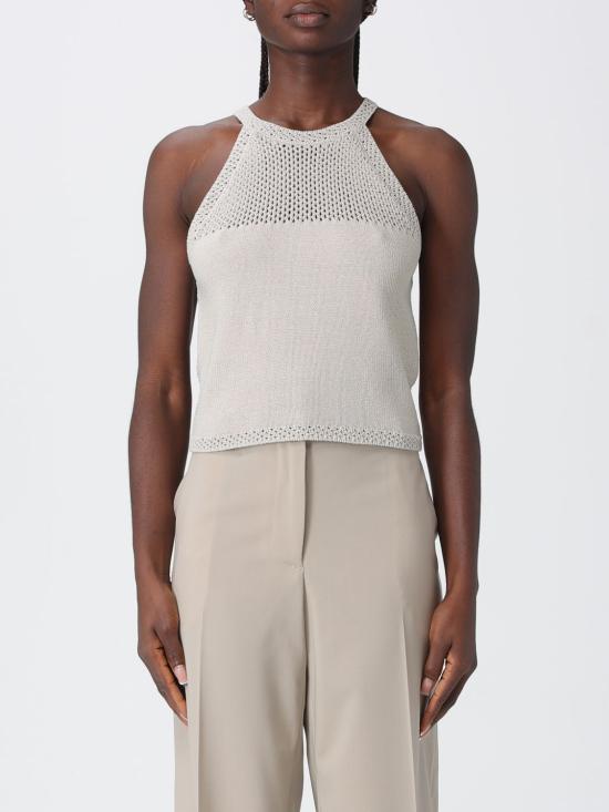 26SS 알마니 민소매 티셔츠 XW001896AF21577 O1004 Sand