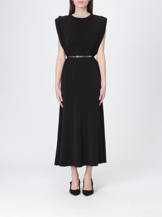 26SS 핑코 롱 원피스 106493A32D Z99 Black