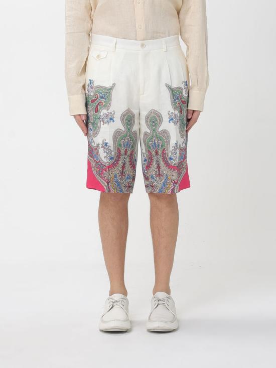 26SS 에트로 숏팬츠 MREB001499SP304 X0860 White