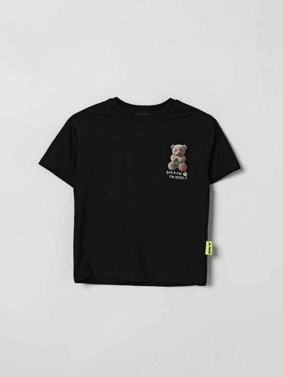 26SS [키즈] 바로우 티셔츠 S6BKJUTH003 110 Black
