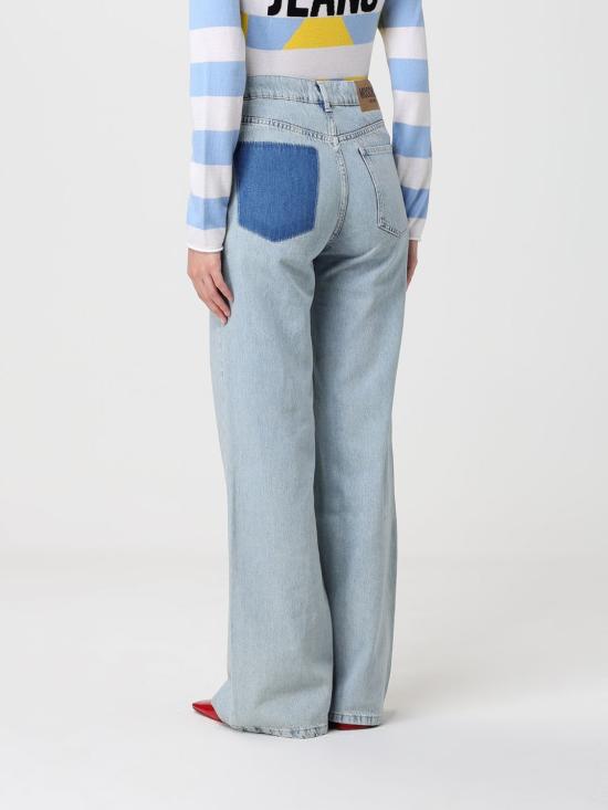 25FW 모스키노 데님 팬츠 0354 8227 1306 Gnawed Blue - MOSCHINO