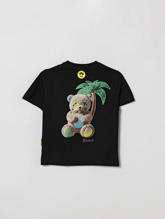 26SS [키즈] 바로우 티셔츠 S6BKJUTH074 110 Black - BARROW
