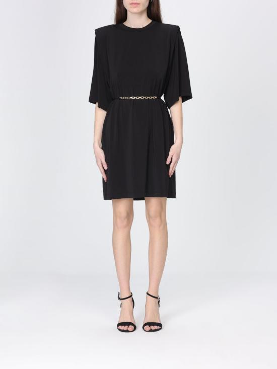 26SS 핑코 롱 원피스 1066484A32D Z99 Black