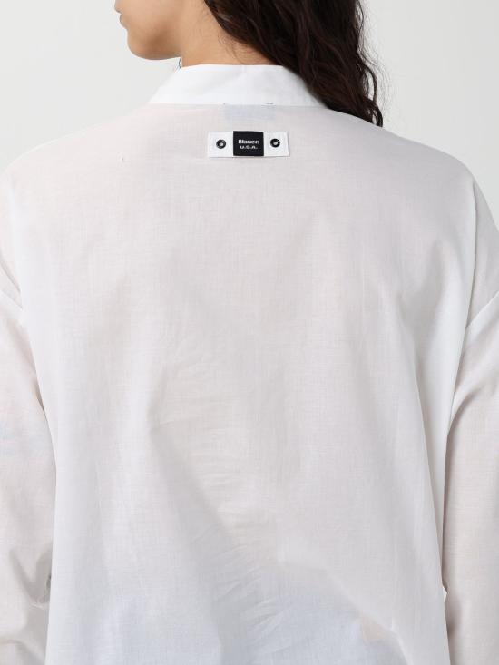 26SS 블라우어 셔츠 26SBLDS01345 102 White - BLAUER