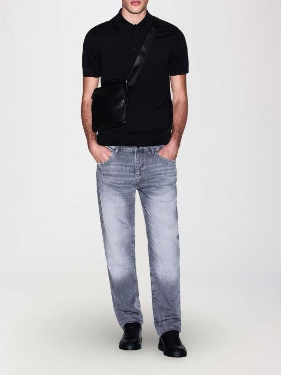 26SS 알마니 폴로 티셔츠 8NZF5DZM3JZ 1200 Black - ARMANI