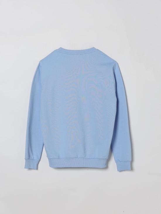 26SS [키즈] 발망 풀오버 BX4P10Z3183 652NE Sky Blue - BALMAIN