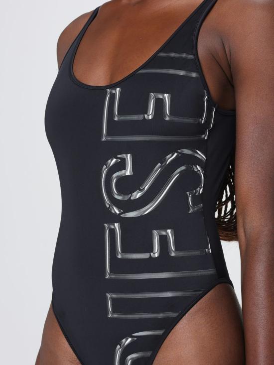 26SS 디젤 원피스 수영복 A202060PLCB 9XX Black - DIESEL