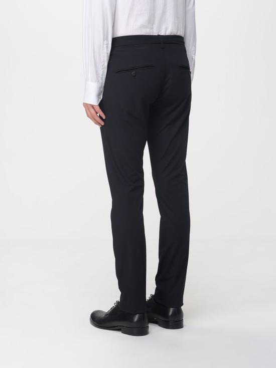 26SS 돈답 스트레이트 팬츠 UP235OS0112U2 999 Black - DONDUP