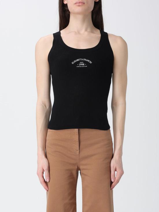 26SS 엘리자베타프랜치 민소매 티셔츠 TK80B61E2 110 Black