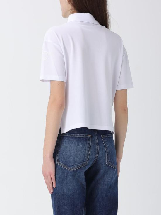 26SS 블라우어 폴로 티셔츠 26SBLDT02087 100 White - BLAUER