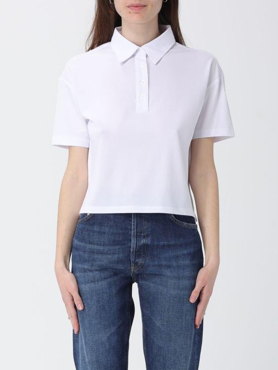 26SS 블라우어 폴로 티셔츠 26SBLDT02087 100 White