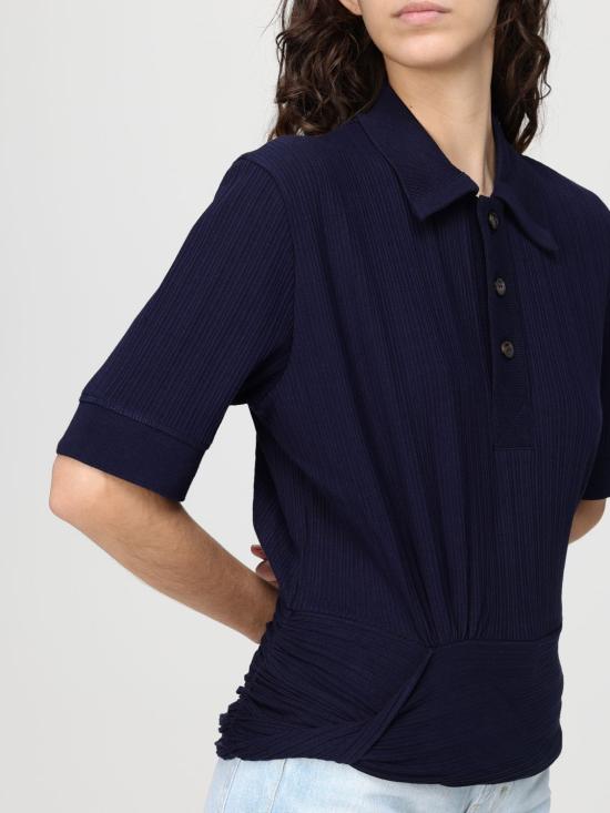 26SS 빅토리아 베컴 폴로 티셔츠 1126JTP006969A 550 Blue - VICTORIA BECKHAM