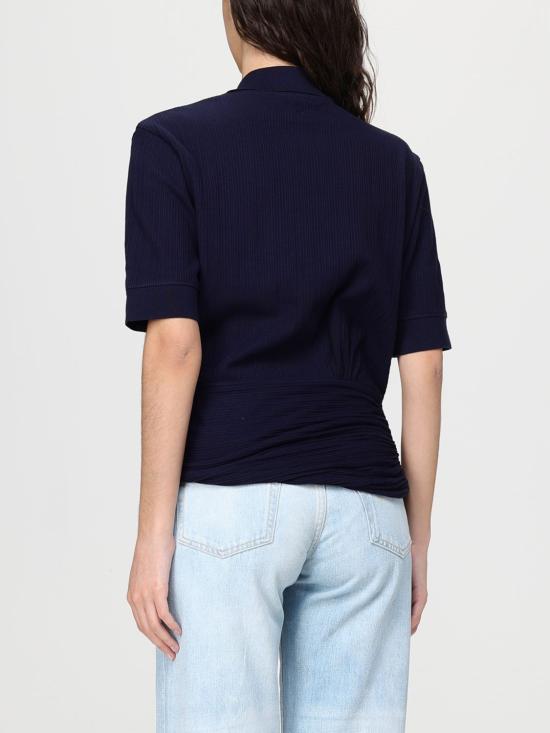 26SS 빅토리아 베컴 폴로 티셔츠 1126JTP006969A 550 Blue - VICTORIA BECKHAM