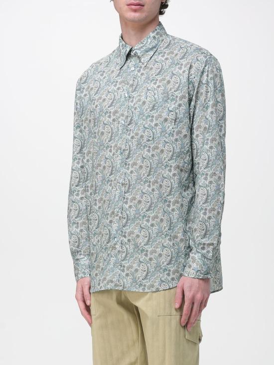 26SS 에트로 긴팔 셔츠 MRIB002999SA5T9 X0800 Green - ETRO