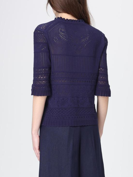 26SS 자딕앤볼테르 블라우스 KWTO01138 430 Blue - ZADIG & VOLTAIRE