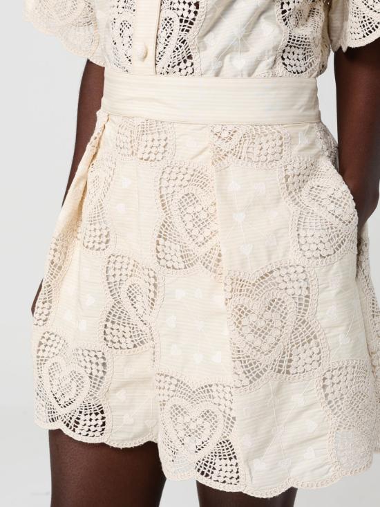 26SS 짐머만 숏팬츠 5895ARS262 CRMIV Cream - ZIMMERMANN