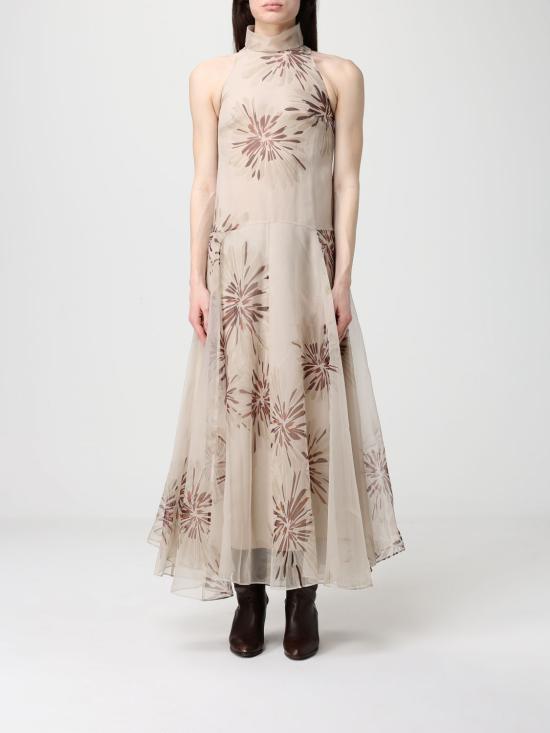 26SS 브루넬로 쿠치넬리 롱 원피스 MQ198A5419 C004 Nude