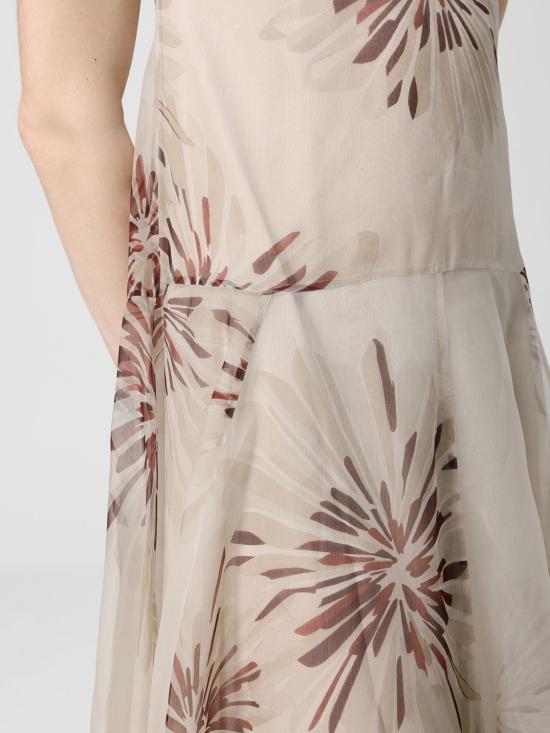 26SS 브루넬로 쿠치넬리 롱 원피스 MQ198A5419 C004 Nude - BRUNELLO CUCINELLI