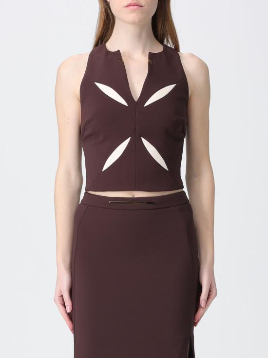 26SS 엘리자베타프랜치 민소매 티셔츠 TO04761E2 AO5 Cocoa