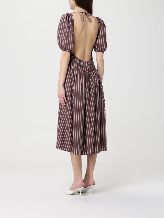 26SS 핑코 롱 원피스 106670A33Q LN1 Brown - PINKO