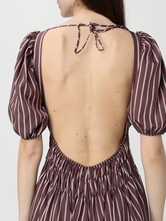 26SS 핑코 롱 원피스 106670A33Q LN1 Brown - PINKO