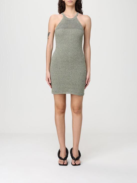 26SS 알마니 롱 원피스 XW002246AF21577 O7002 Kaki