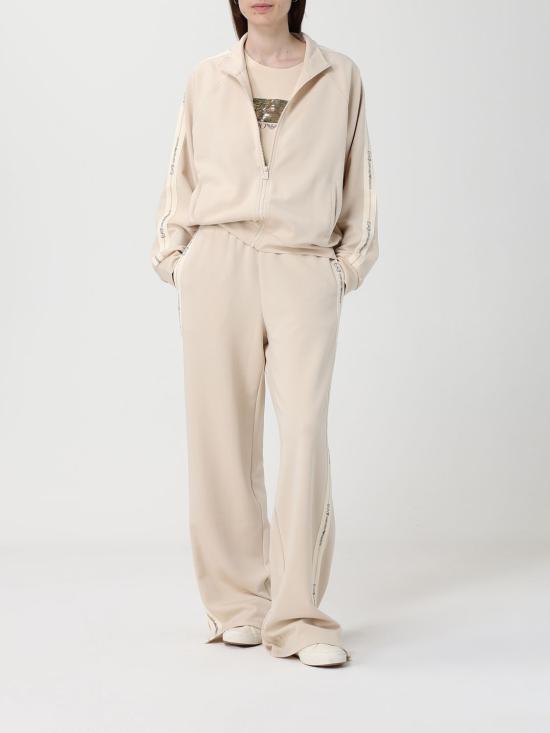 26SS 엠포리오 아르마니 트레이닝 티셔츠 7W000979AF12501 U1088 Beige - EMPORIO ARMANI