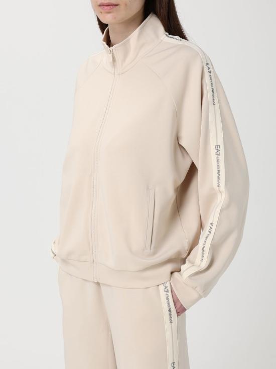 26SS 엠포리오 아르마니 트레이닝 티셔츠 7W000979AF12501 U1088 Beige - EMPORIO ARMANI