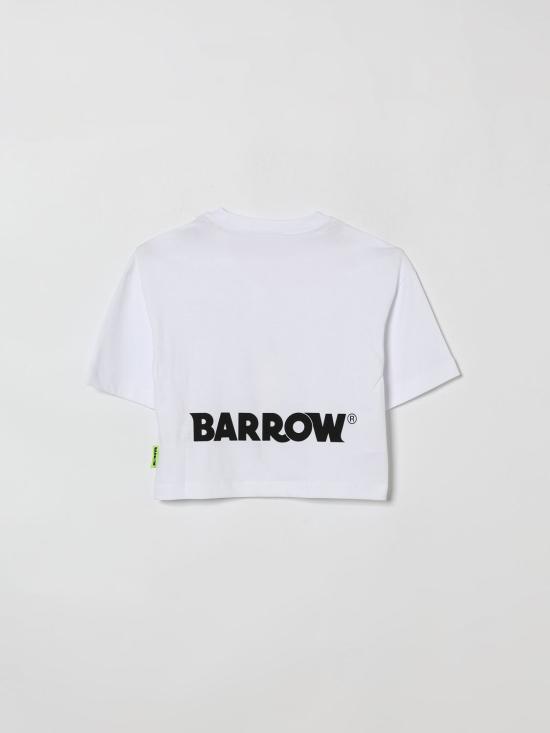 26SS [키즈] 바로우 티셔츠 S6BKJGTH099 002 White - BARROW