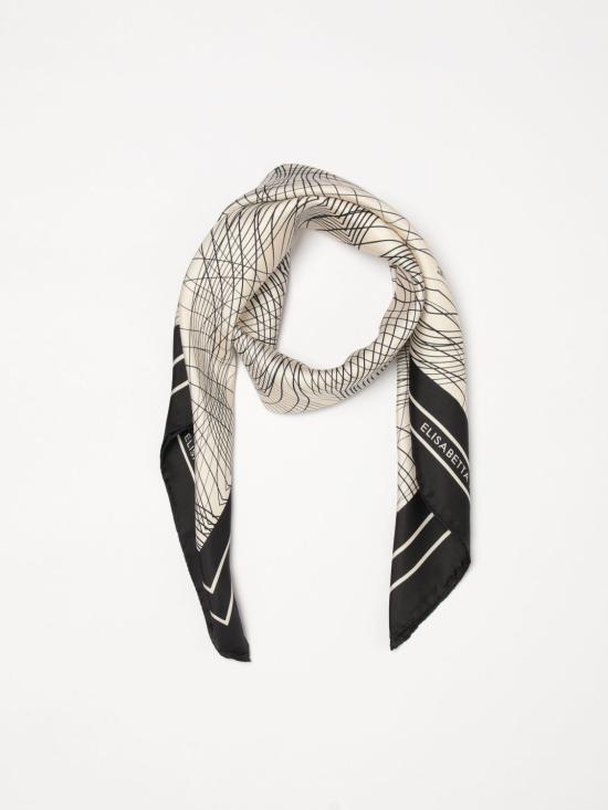 26SS 엘리자베타프랜치 머플러/스카프 FO17F62E2 685 Black - ELISABETTA FRANCHI