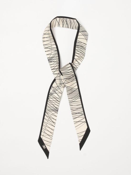 26SS 엘리자베타프랜치 머플러/스카프 FO18F62E2 685 Black - ELISABETTA FRANCHI