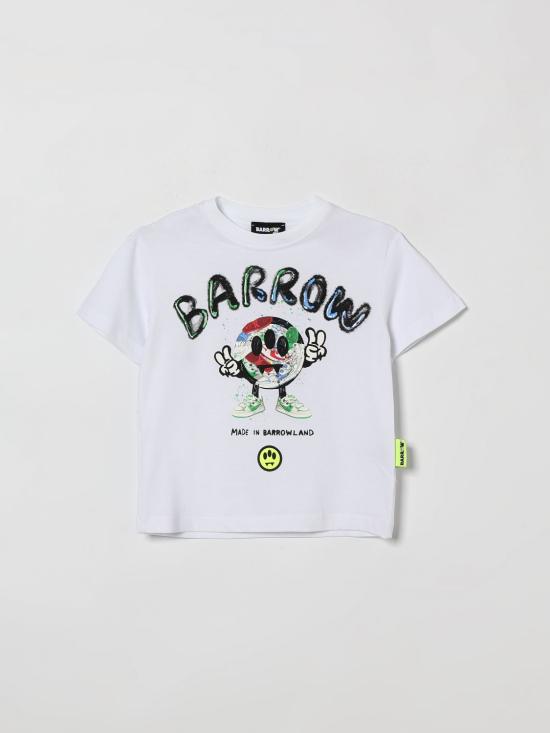 26SS [키즈] 바로우 티셔츠 S6BKJUTH094 002 White