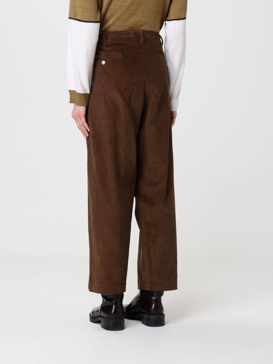 25FW 모스키노 스트레이트 팬츠 0343 8220 0095 Brown - MOSCHINO