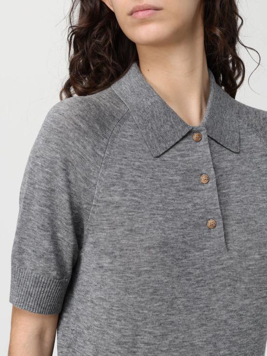 26SS 빅토리아 베컴 폴로 티셔츠 1126KTP007013A 2456 Grey - VICTORIA BECKHAM