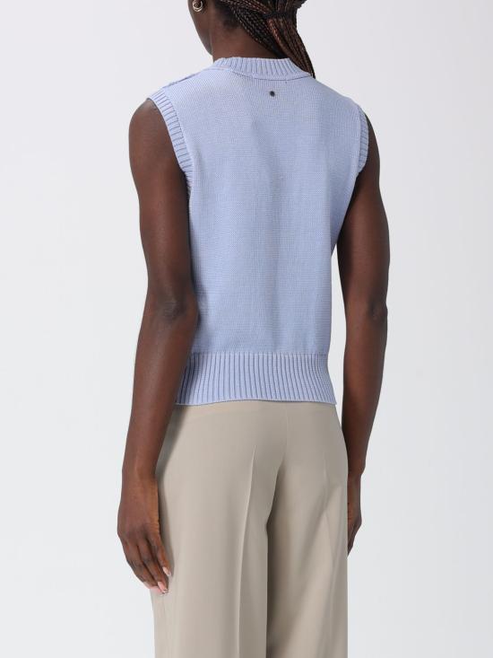 26SS 알마니 민소매 티셔츠 XW001906AF21574 U9333 Sky Blue - ARMANI